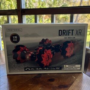Protocol Drift XR R/C Trick Car - Black and Red